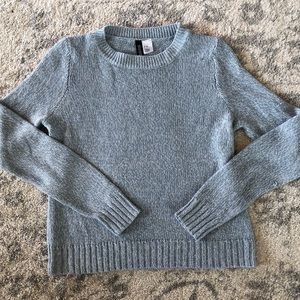 H&M Baby Blue Divided Sweater